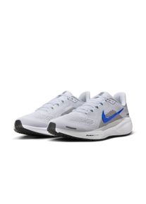 Laufschuh Nike "AIR ZOOM PEGASUS 41", Herren, Gr. 42,5, silber (wei&szlig;, racer blau, wolf grau, pure platinum), Textil, Schuhe Laufschuh