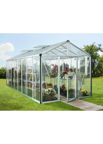 Gew&auml;chshaus Vitavia "Zeus 15700", silber (silberfarben), B:266cm T:622cm, Gew&auml;chsh&auml;user, Gew&auml;chshaus