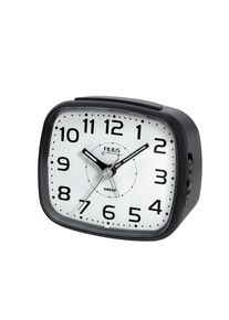 Quarzwecker FILIUS zeitdesign, schwarz, Wecker, Quarzwecker, Schlafzimmer, Wecker,Beleuchtung,schleichende Sekunde,Snooze,Piepalarm