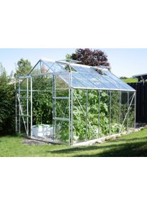 Gew&auml;chshaus Vitavia "Uranus 9900", silber (silberfarben), B:254cm T:379cm, Gew&auml;chsh&auml;user, Gew&auml;chshaus