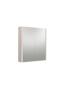 Spiegelschrank Welltime "Urban", grau (kashmir grau), B:58,2cm H:65cm T:12cm, FSC-zertifizierter Holzwerkstoff, Schr&auml;nke, Spiegelschrank, T&uuml;ren mit Soft-Close-Funktion, mit 2 Glaseinlegeb&ouml;den