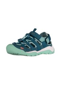 Outdoorsandale Trollkids "Kids Kristiansand Sandal XT", M&auml;dchen, Gr. 29, blau (teal, aqua), Synthetik, Textil, mehrfarbig, Schuhe Outdoorsandale
