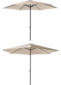 Sonnenschirm Garden Pleasure, beige (creme), Bezug: 100% Polyester, Standschirme, Sonnenschirm, &Oslash; 300 cm, creme