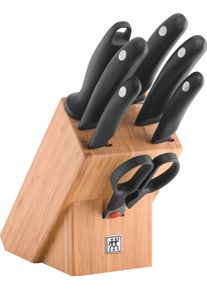 Messerblock Zwilling "STYLE", beige (natur), Messerbl&ouml;cke, Messerblock, eisgeh&auml;rtete Klingen