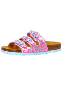 Pantolette Lico "Pantolette Bioline Kids", M&auml;dchen, Gr. 26, rosa, Synthetik, Schuhe Pantolette