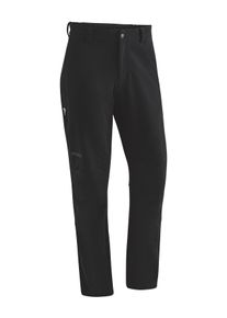 Funktionshose Maier Sports "Herrmann", Herren, Gr. 33, Kurzgr&ouml;&szlig;en, schwarz, 91% Polyamid, 9% Elasthan, Hosen Funktionshose, warme Herren Outdoorhose, robuste Wanderhose, Regular Fit