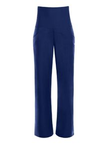 Culotte WINSHAPE "Functional Comfort CUL601C", Damen, Gr. XL, Normalgr&ouml;&szlig;en, blau (dunkelblau), 85% Polyester, 15% Elasthan, Hosen Culotte, High Waist mit praktischen Taschen