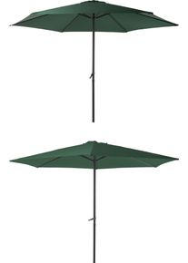 Sonnenschirm Garden Pleasure, gr&uuml;n, Bezug: 100% Polyester, Standschirme, Sonnenschirm, &Oslash; 300 cm, gr&uuml;n