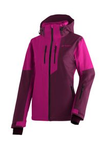 Skijacke Maier Sports "Manzaneda", Damen, Gr. 48, pink (magenta), 100% Polyester, Rundhals, Jacken Skijacke, Damen Winterjacke, wind- und wasserdicht, 4 RV-Taschen, Regular Fit