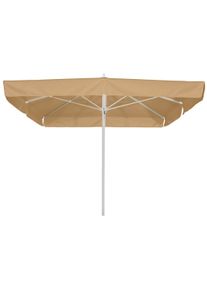 Marktschirm Schneider Schirme "Quadro", beige (sandfarben), Obermaterial: 100% Polyester, Standschirme, Marktschirm, BxL: 300x300 cm, Aluminium/Polyester