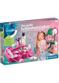 Experimentierkasten Clementoni "Galileo, Das gro&szlig;e Sch&ouml;nheitslabor", pink (wei&szlig;, neutral), Experimentierk&auml;sten, Kinder, Experimentierkasten, Made in Europe