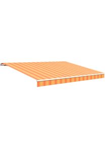 Gelenkarmmarkise Wismar "Classic", orange (orange, gelb), B:300cm H:25cm, Polyacryl, Markisen, Gelenkarmmarkise