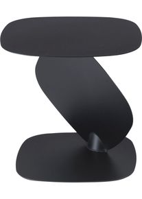 Beistelltisch SPINDER DESIGN "Ziggy", schwarz (schwarz, schwarz, schwarz), B:44cm H:44cm T:44cm, Tische, Beistelltisch, Metall, Einzigartiges Design, Breite 44 cm