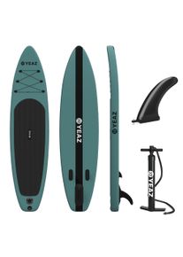 Inflatable SUP-Board YEAZ "SUP Board COSTIERA - EXOTRACE -", gr&uuml;n, Wassersportboards, Inflatable SUP-Board