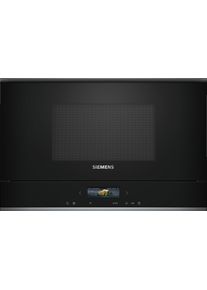 Siemens Einbau-Mikrowelle "BF722R1B1", schwarz, B:59,4cm H:38,2cm T:31,8cm, Mikrowellen, Einbau-Mikrowelle