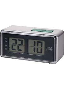 Funkwecker FILIUS zeitdesign "0530-19", silber (silberfarben), Wecker, Funkwecker