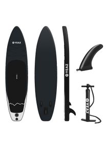 Inflatable SUP-Board YEAZ "SUP Board NALU - EXOTRACE -", schwarz, Wassersportboards, Inflatable SUP-Board