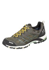 Wanderschuh Meindl "Meindl Caribe GORE-TEX oliv/mais", Herren, Gr. 45, Normalschaft, gr&uuml;n, Veloursleder, Schuhe Wanderschuh, GORE-TEX &ndash; Winddicht, wasserdicht und atmungsaktiv