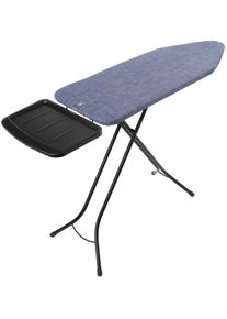 B&uuml;gelbrett Brabantia "B&uuml;geltisch C, 124 x 45 cm, Dst-Ablage Solide", denim blau, B:48cm T:75cm, B&uuml;gelbretter, B&uuml;gelbrett, Fairtrade-zertifiziert
