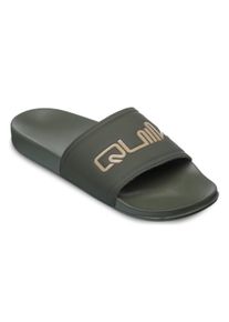 Sandale Quiksilver "Sessions Slide", Herren, Gr. 7(40), gr&uuml;n (grape leaf), Obermaterial: 100% PU, Futter: 100% Textil, Laufsohle: 100% EVA., Schuhe Sandale