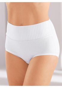 w&auml;schepur Taillenslip W&Auml;SCHEPUR, Damen, Gr. 50, 3 Stk., wei&szlig;, 95% Baumwolle, 5% Elasthan, Unterhosen Taillenslip