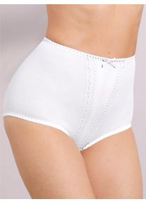 Miederhose, Damen, Gr. 85, 2 Stk., wei&szlig;, 96% Baumwolle, 4% Elasthan, Futter:100% Baumwolle, Unterhosen Miederhose