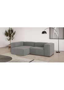 Ecksofa OTTO HOME "HAILY L-Form links/rechts, Modularsofa, Sitztiefe 70/130 cm", grau (dunkelgrau), B:260cm H:72cm T:160cm, 100% Polyester, Sofas, Ecksofa, als Modul oder separat verwendbar, f&uuml;r individuelle Zusammenstellung