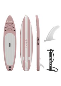 Inflatable SUP-Board YEAZ "SUP Board LIDO - EXOTRACE PRO -", pink, Wassersportboards, Inflatable SUP-Board