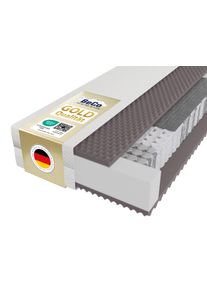 Taschenfederkernmatratze Beco "5 Sterne TFK &ndash; GOLD Luxus-Taschenfederkernmatratze Hotelkomfort", wei&szlig;, neutral, B:160cm H:29cm L:200cm, Bezug: 80% Polyester, 20% Viskose, Matratzen, Taschenfederkernmatratze, Wendematratze, gleichfeste Seiten, Premiumh&ouml;he, auch in 140x200