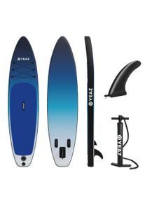 Inflatable SUP-Board YEAZ "SUP Board OCEAN BEACH - EXOTRACE -", blau, Wassersportboards, Inflatable SUP-Board
