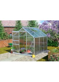 Gew&auml;chshaus Vitavia "Calypso 4400", silber (silberfarben), B:192cm T:228cm, Gew&auml;chsh&auml;user, Gew&auml;chshaus
