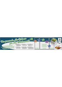 Bilderrahmen Schipper "Malen nach Zahlen, Triptychon 80x50 cm, silberfarben", silber (silberfarben), Bilderrahmen, Kinder, B/H/T: 80cm x 50cm, Aluminium, Bilderrahmen, Made in Germany, B:80cm H:50cm