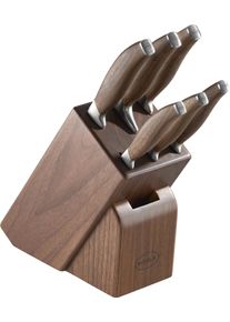 R&ouml;sle Messerblock R&Ouml;SLE "Passion", braun, B:12,5cm H:36cm, Messerbl&ouml;cke, Messerblock, Echtholz