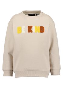 Sweater Blue Seven "Blue Seven Sweatshirt", Jungen, Gr. 104, beige (0430, kiesel), 100% Baumwolle, normal normal, Rundhals, gerader Abschluss, Sweatshirts Sweater