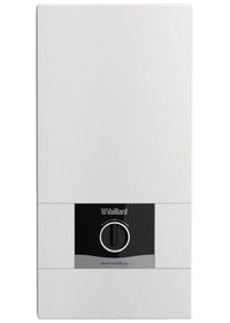 Durchlauferhitzer Vaillant "VEDE18/8PRO", wei&szlig;, B:24cm H:48,1cm T:9,9cm, Durchlauferhitzer, Durchlauferhitzer, mit extra flacher Bauweise