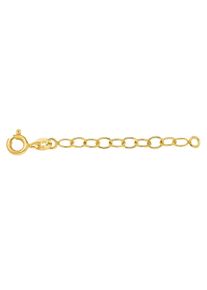 Kettenverl&auml;ngerung Amor "Classics", gold (gelbgoldfarben), Schmuck-Wechselteile, HerrenB:3mm L:5cm, Silber, Kettenverl&auml;ngerung, B:3mm L:5cm