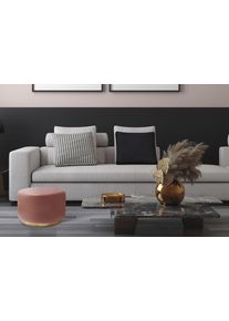 Beistelltisch Kayoom "Art Deco 250, Abstelltisch aus Metall,funktional und stabil", rosa (rosa, gold, rosa), B:51,5cm H:43cm T:51,5cm, 100% Eisen, Tische, Beistelltisch, Dekorativ, glanzvolle Lackierung, stilvolles Design