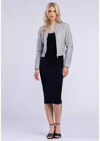 Lederjacke Freaky Nation "Lederjacke-FN", Damen, Gr. S (36), grau, Oberstoff: 100% Leder. Futter: 100% Baumwolle, normal, Jacken Lederjacke
