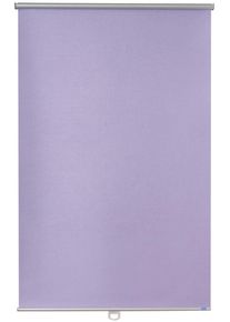 Springrollo K-home "Anna" Gr. 15, lila (lavendel, grau, wei&szlig;), B:65cm H:150cm, Polyester, Rollos, Springrollo