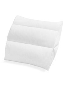 H&auml;ussling Federkissen HAEUSSLING "BodyPerfect ModernLine", wei&szlig;, B:80cm L:80cm, F&uuml;llung: 70% Federn, 30% Daunen, Kopfkissen, Federkissen, Ideal f&uuml;r Bauchschl&auml;fer