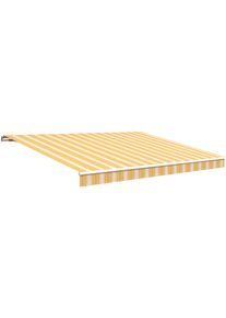 Gelenkarmmarkise Wismar "Classic", gelb, B:600cm H:25cm, Polyacryl, Markisen, Gelenkarmmarkise