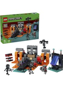 Konstruktionsspielsteine Lego "Duell mit dem Wither (21590), Lego Minecraft", bunt, Spielbausteine, Kinder, Kunststoff, Konstruktionsspielsteine, Made in Europe