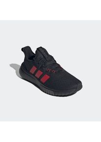Sneaker adidas Sportswear "KAPTIR 4.0", Herren, Gr. 42, schwarz (core schwarz, better scarlet, carbon), Leder, Textil, Schuhe Sneaker