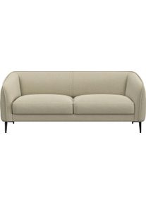 2,5-Sitzer FLEXLUX "Belle Designsofa, Couch, bequem durch Kaltschaum im Sitz", beige (sandy beige), B:188cm H:74cm T:89cm, 100% Polyester, Sofas, 2 5-Sitzer, Skandinavisches Design, In hochwertiger Verarbeitung