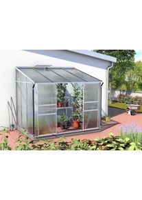 Anlehngew&auml;chshaus Vitavia "Osiris 5200", silber (silberfarben), B:262cm T:201cm, Gew&auml;chsh&auml;user, Anlehngew&auml;chshaus