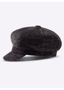 Schirmm&uuml;tze Casual Looks, Damen, schwarz, Kunstfaser, M&uuml;tzen Schirmm&uuml;tze