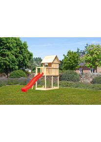 Spielturm Konifera "Finni", beige (natur), Spielt&uuml;rme, KinderB:107cm H:291cm T:202cm, Holzwerkstoff, Spielturm, BxTxH: 107x202x291 cm, B:107cm H:291cm T:202cm