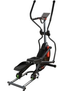 Crosstrainer FUEL FITNESS "EC100 Crosstrainer", rot, Crosstrainer, ohne Unterlegmatte, Crosstrainer, 120 kg max. Benutzergewicht, 24 Widerstandsstufen, B:51cm H:160cm L:145cm