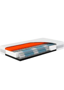 Taschenfederkernmatratze Hn8 SCHLAFSYSTEME "Sleep Balance TFK, Wendematratze mit 2 H&auml;rtegraden", wei&szlig;, B:160cm H:24cm L:200cm, Bezug (oben): 100% Polyester. Bezug (unten): 100% Polyester. Steppf&uuml;llung (oben): 100% Polyester. Steppf&uuml;llung (unten): 100% Polyester, Matratzen, Taschenfederkernmatratze, in 90 x 200 cm und vielen weiteren Gr&ouml;&szlig;en erh&auml;ltlich