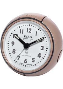 Funkwecker FILIUS zeitdesign "0544-18", rosa (ros&eacute;goldfarben), Wecker, Funkwecker